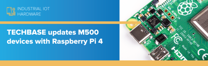 TECHBASE updates M500 devices with Raspberry Pi 4